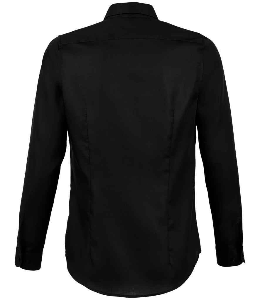 NEOBLU Ladies Blaise Long Sleeve Shirt - Deep Black