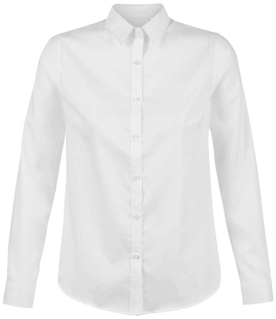 NEOBLU Ladies Blaise Long Sleeve Shirt - Optic White