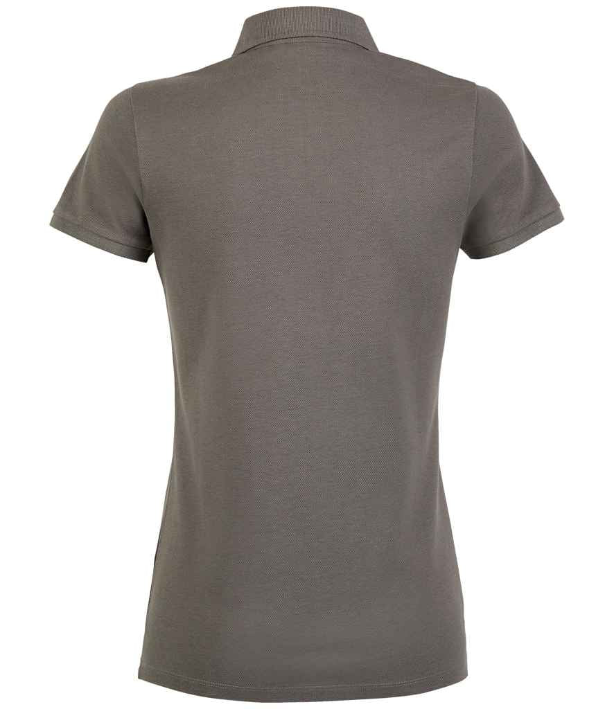 NEOBLU Ladies Owen Piqué Polo Shirt - Soft Grey