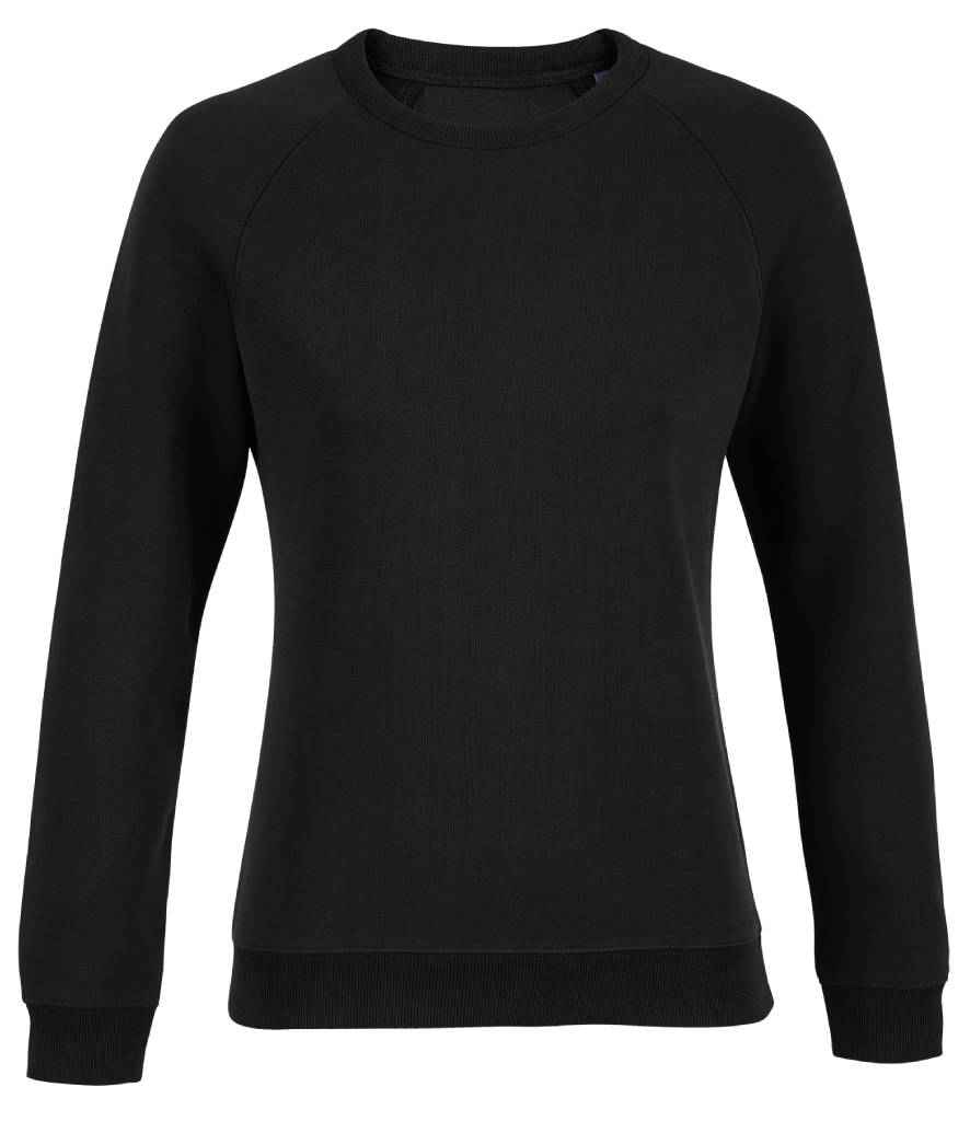 NEOBLU Ladies Nelson French Terry Sweatshirt - Deep Black