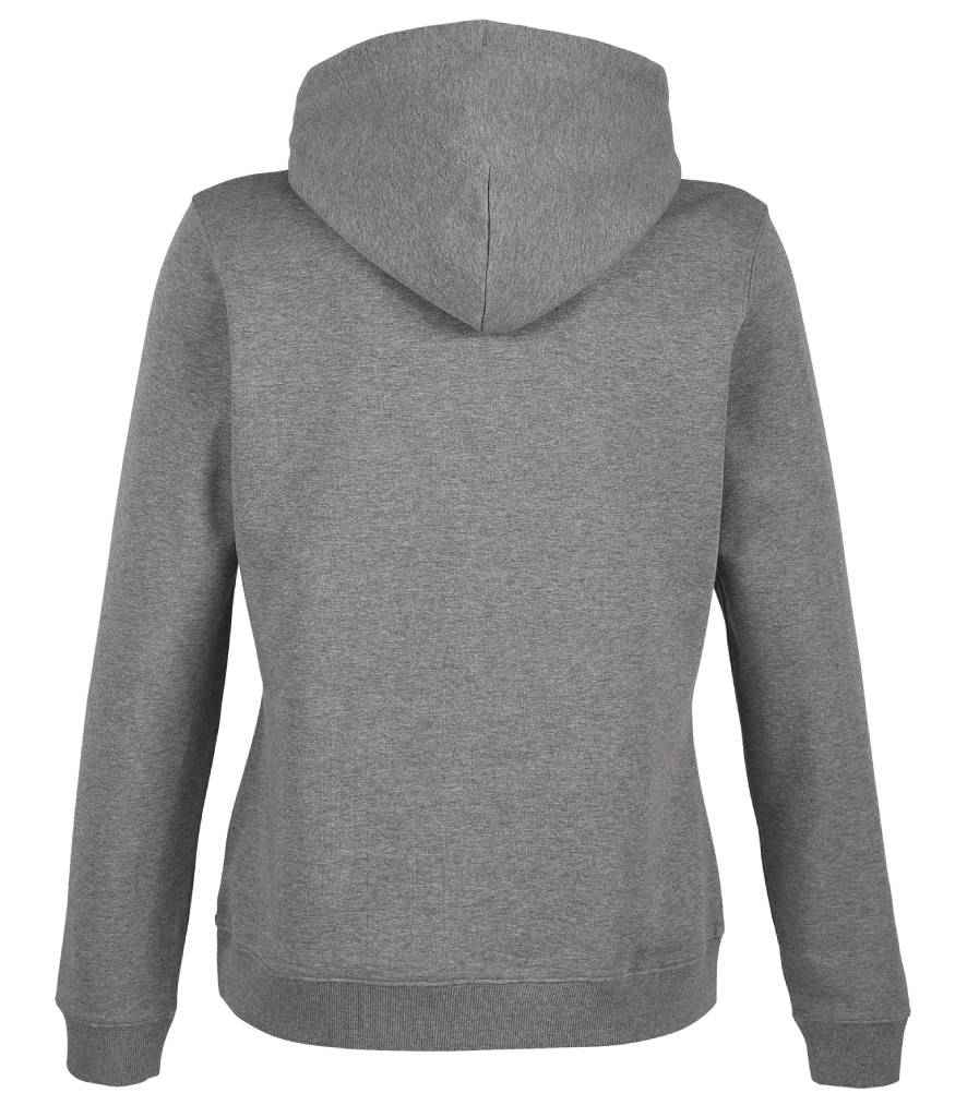 NEOBLU Ladies Nicholas French Terry Hoodie - Grey Marl