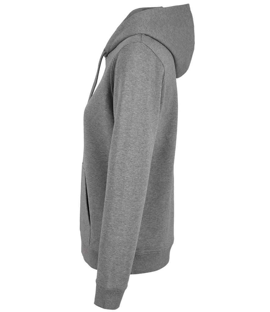 NEOBLU Ladies Nicholas French Terry Hoodie - Grey Marl