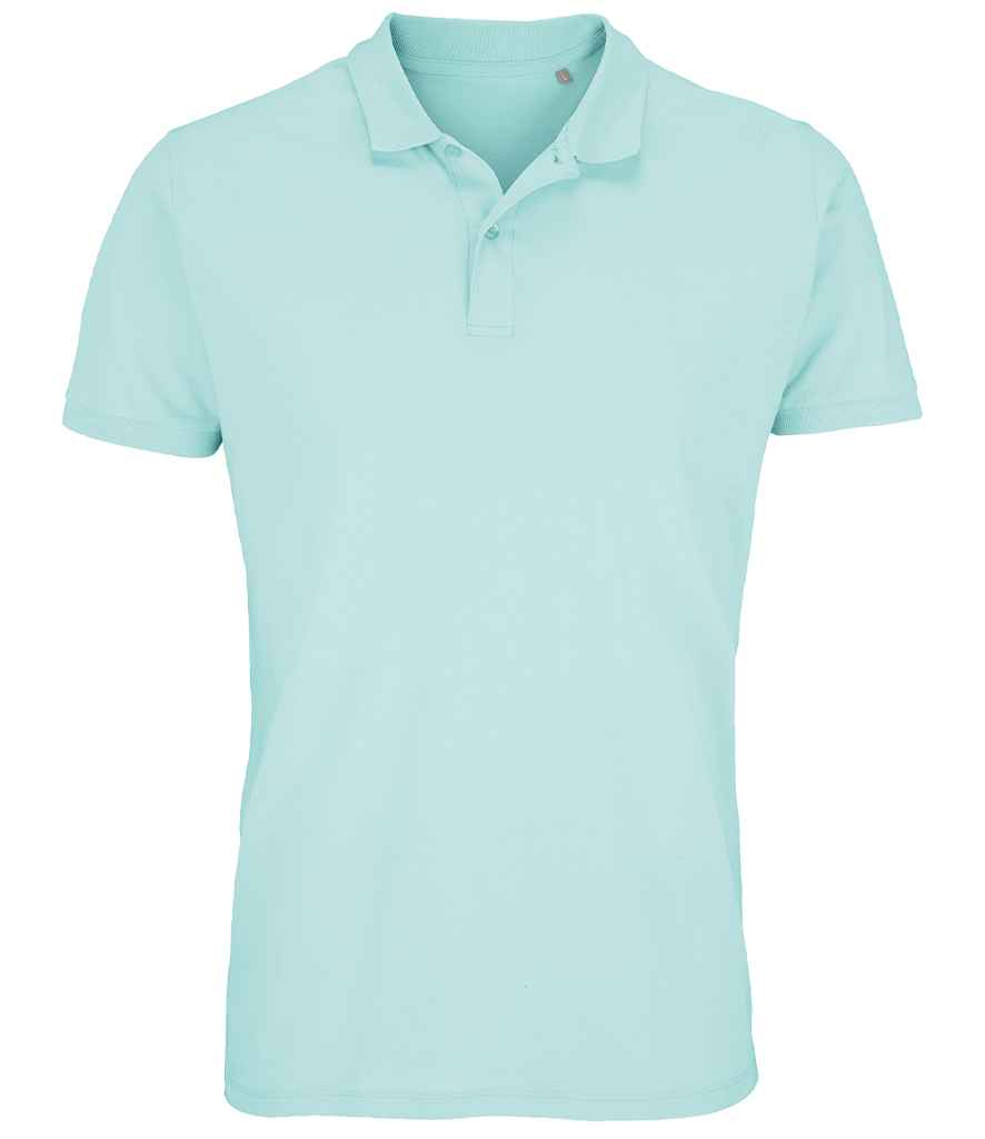 SOL'S Planet Organic Piqué Polo Shirt - Arctic Blue