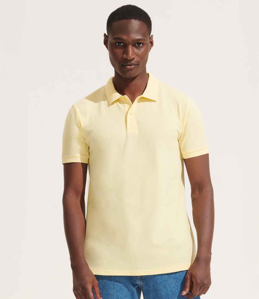 SOL'S Planet Organic Piqué Polo Shirt - Light Yellow
