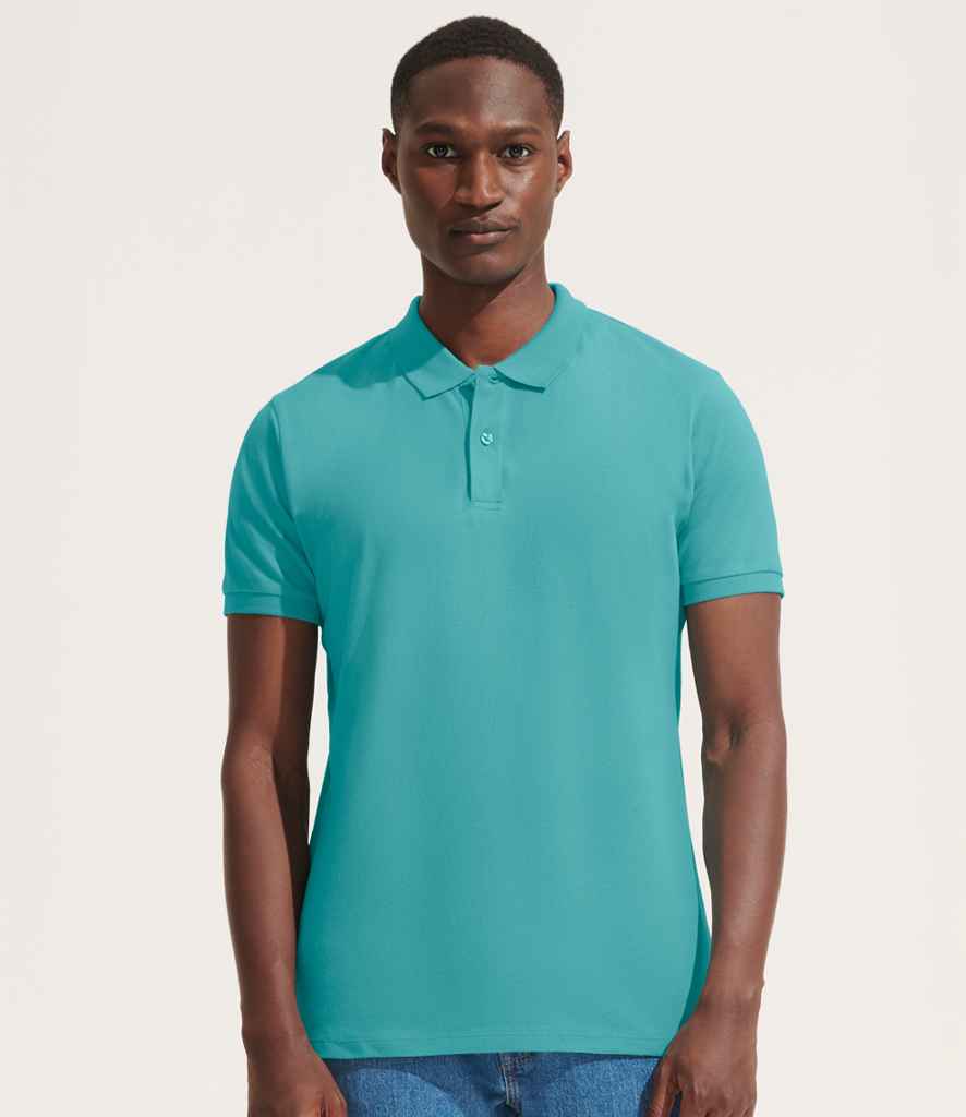 SOL'S Planet Organic Piqué Polo Shirt - Pool Blue
