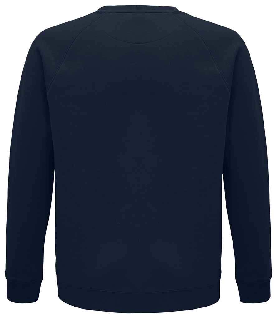 SOL'S Unisex Space Organic Raglan Sweatshirt - French Navy