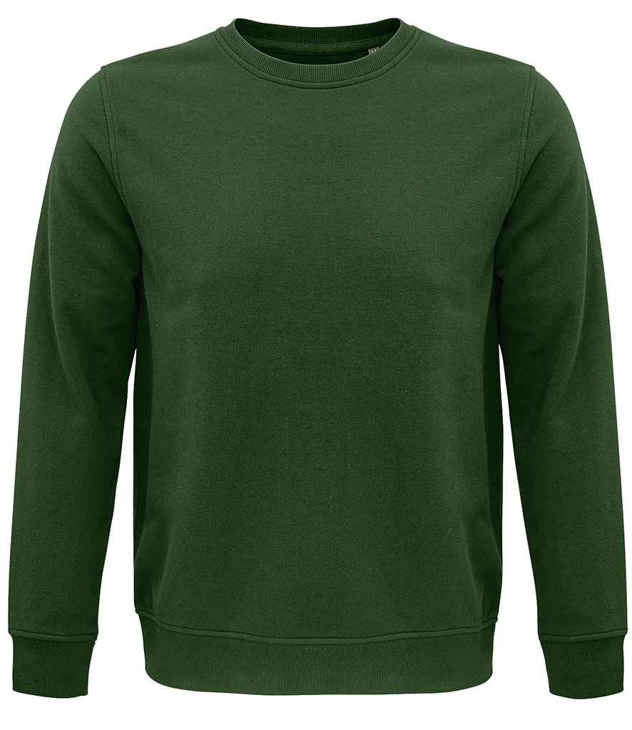 SOL'S Unisex Comet Organic Sweatshirt - Bottle Green