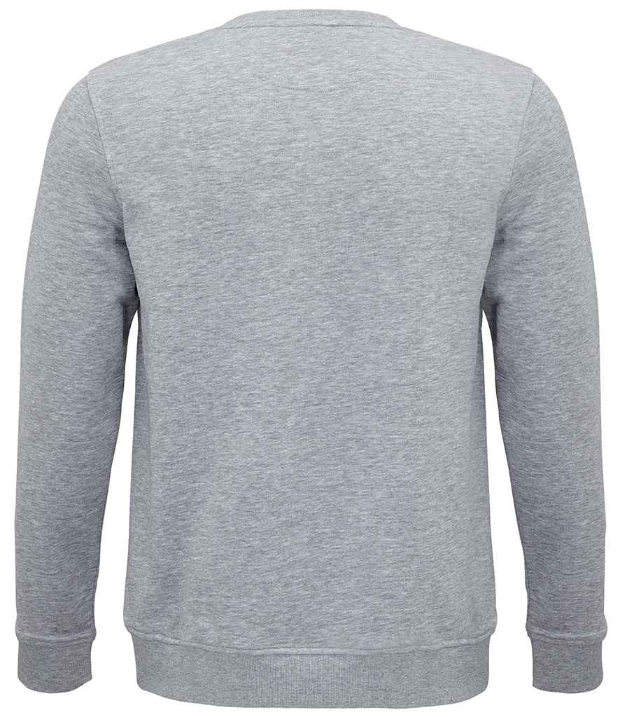 SOL'S Unisex Comet Organic Sweatshirt - Grey Marl