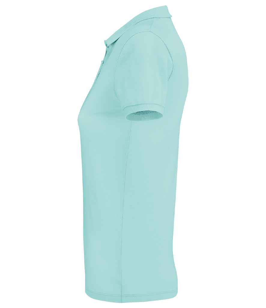 SOL'S Ladies Planet Organic Piqué Polo Shirt - Arctic Blue