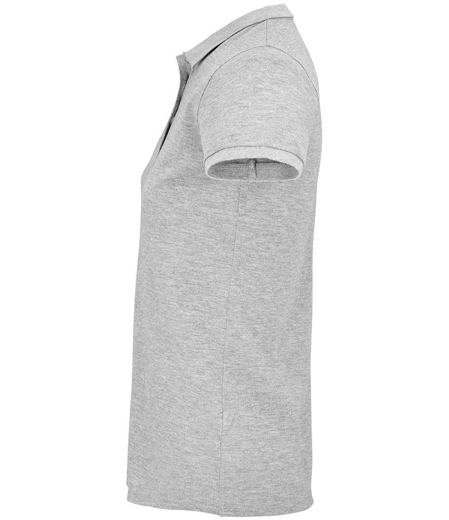 SOL'S Ladies Planet Organic Piqué Polo Shirt - Grey Marl