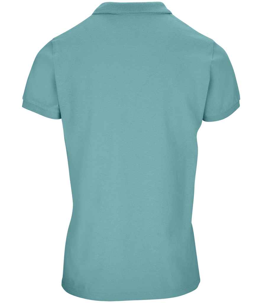 SOL'S Ladies Planet Organic Piqué Polo Shirt - Pool Blue