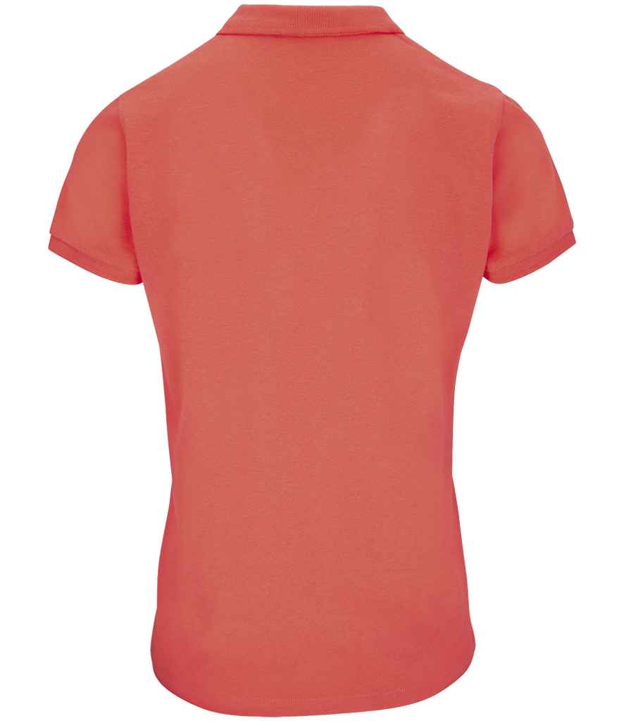 SOL'S Ladies Planet Organic Piqué Polo Shirt - Pop Orange