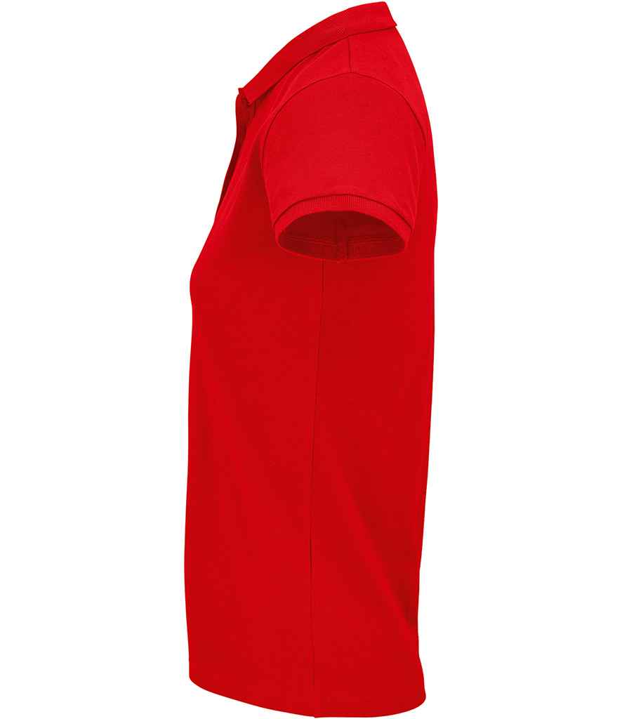 SOL'S Ladies Planet Organic Piqué Polo Shirt - Red