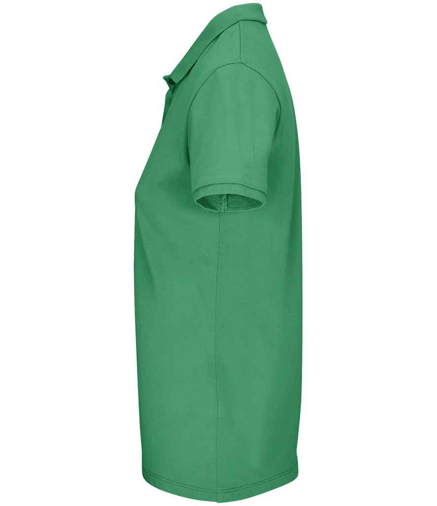 SOL'S Ladies Planet Organic Piqué Polo Shirt - Spring Green