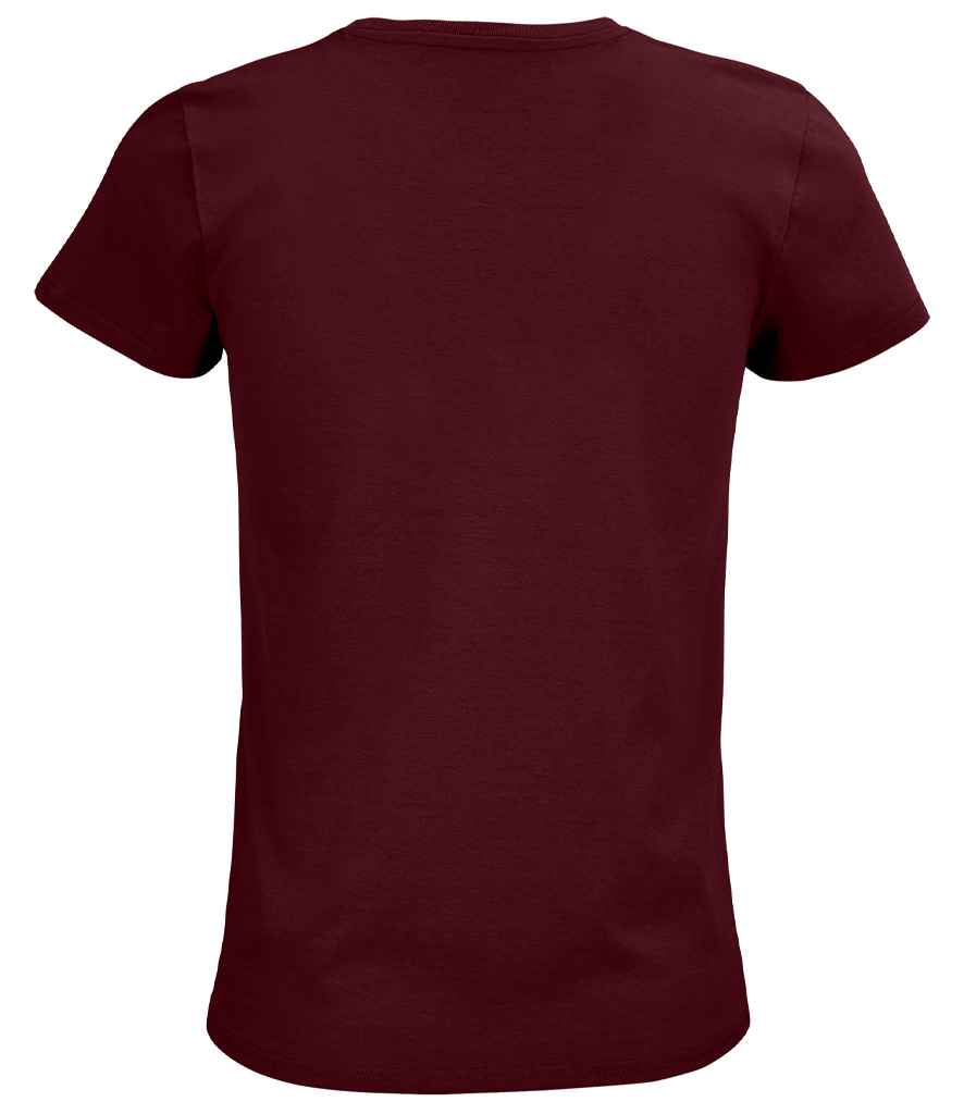 SOL'S Ladies Pioneer Organic T-Shirt - Burgundy