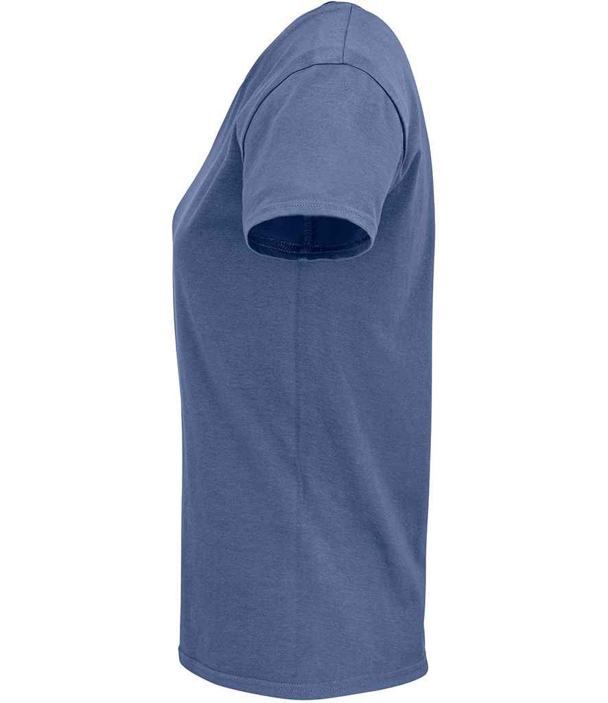 SOL'S Ladies Crusader Organic T-Shirt - Denim