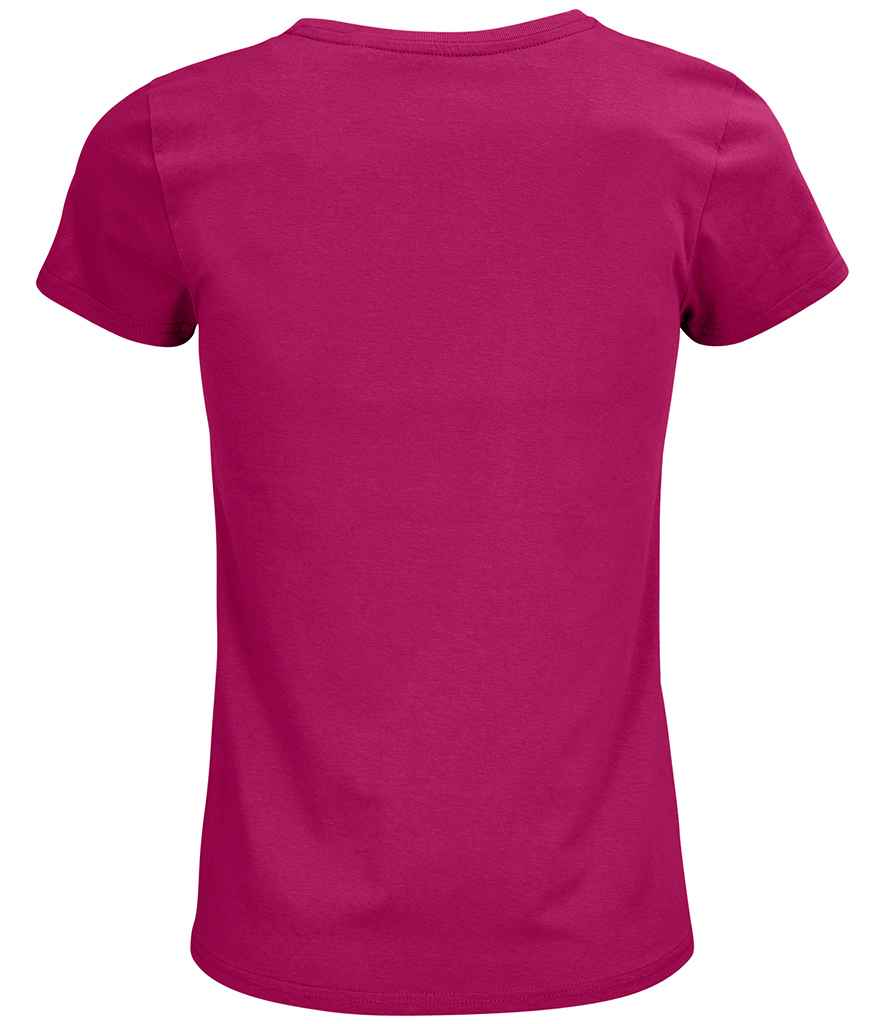 SOL'S Ladies Crusader Organic T-Shirt - Fuchsia