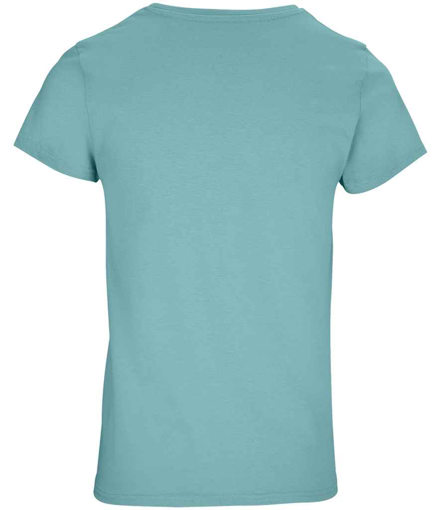 SOL'S Ladies Crusader Organic T-Shirt - Pool Blue