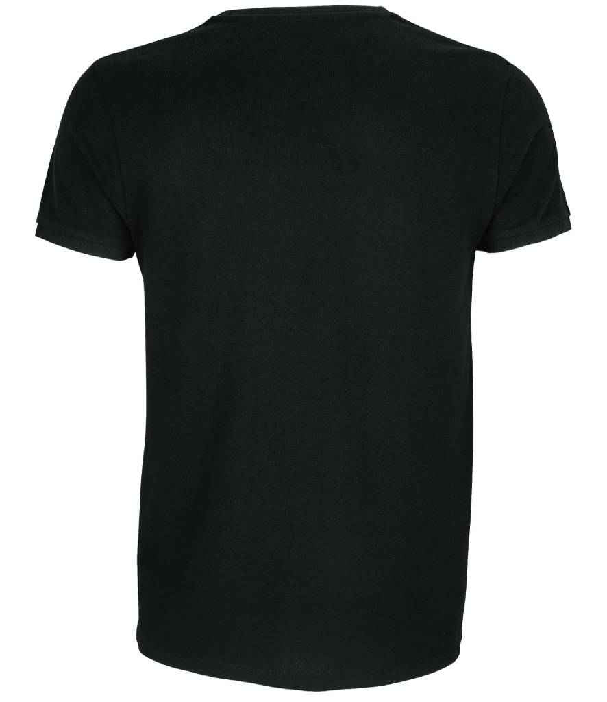 NEOBLU Unisex Loris Organic Piqué T-Shirt - Deep Black