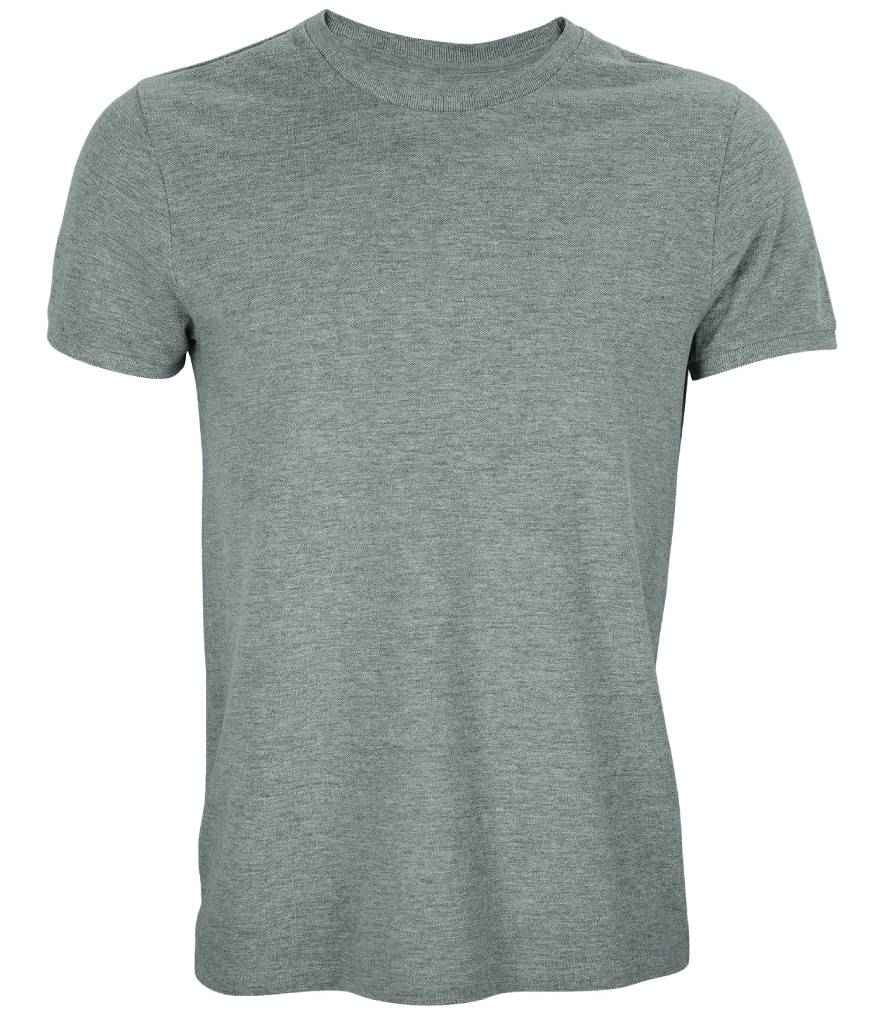 NEOBLU Unisex Loris Organic Piqué T-Shirt - Grey Marl