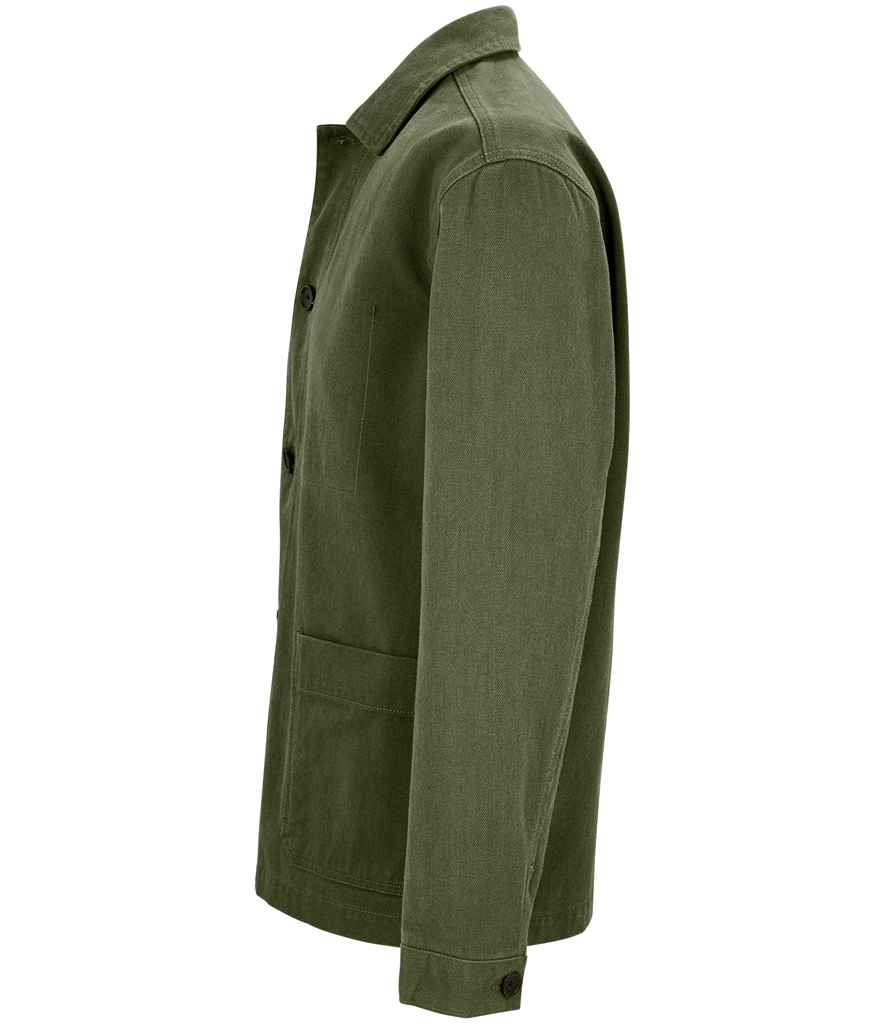 NEOBLU Mael Workwear Utility Jacket - Deep Khaki