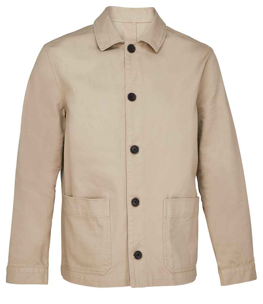 NEOBLU Mael Workwear Utility Jacket - Light Brown