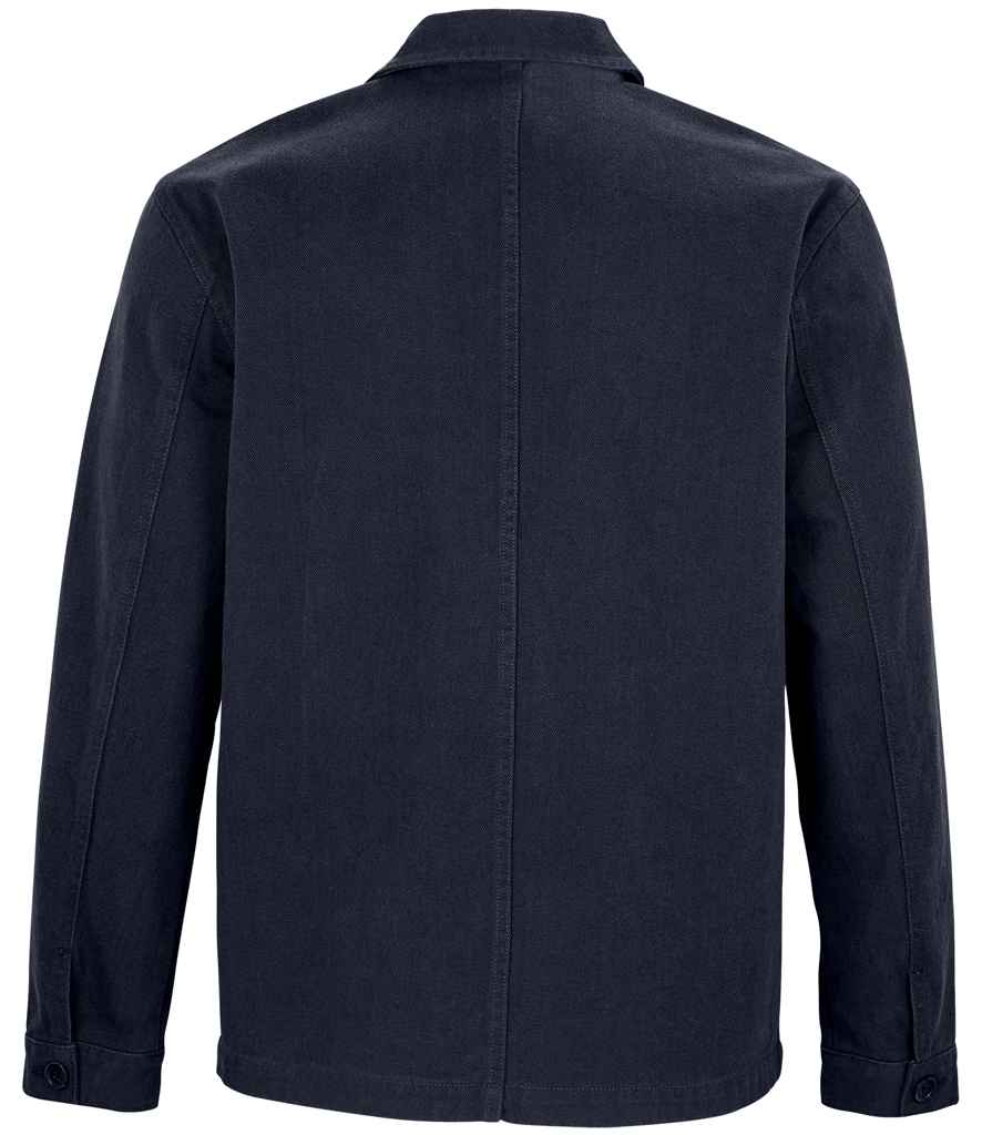 NEOBLU Mael Workwear Utility Jacket - Night Blue