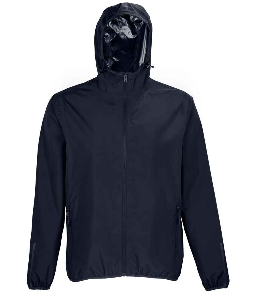 NEOBLU Unisex Andrea Waterproof Windbreaker Jacket - Night Blue