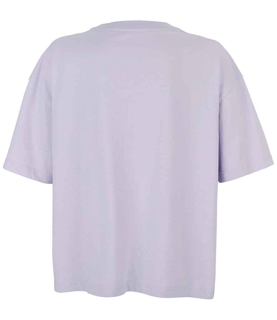 SOL'S Ladies Boxy Oversized Organic T-Shirt - Lilac
