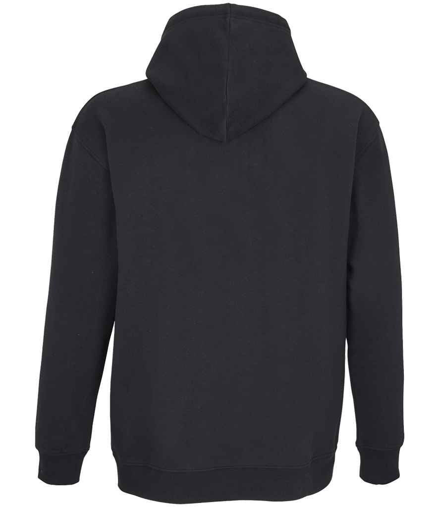 SOL'S Unisex Carter Full Zip Hoodie - Black