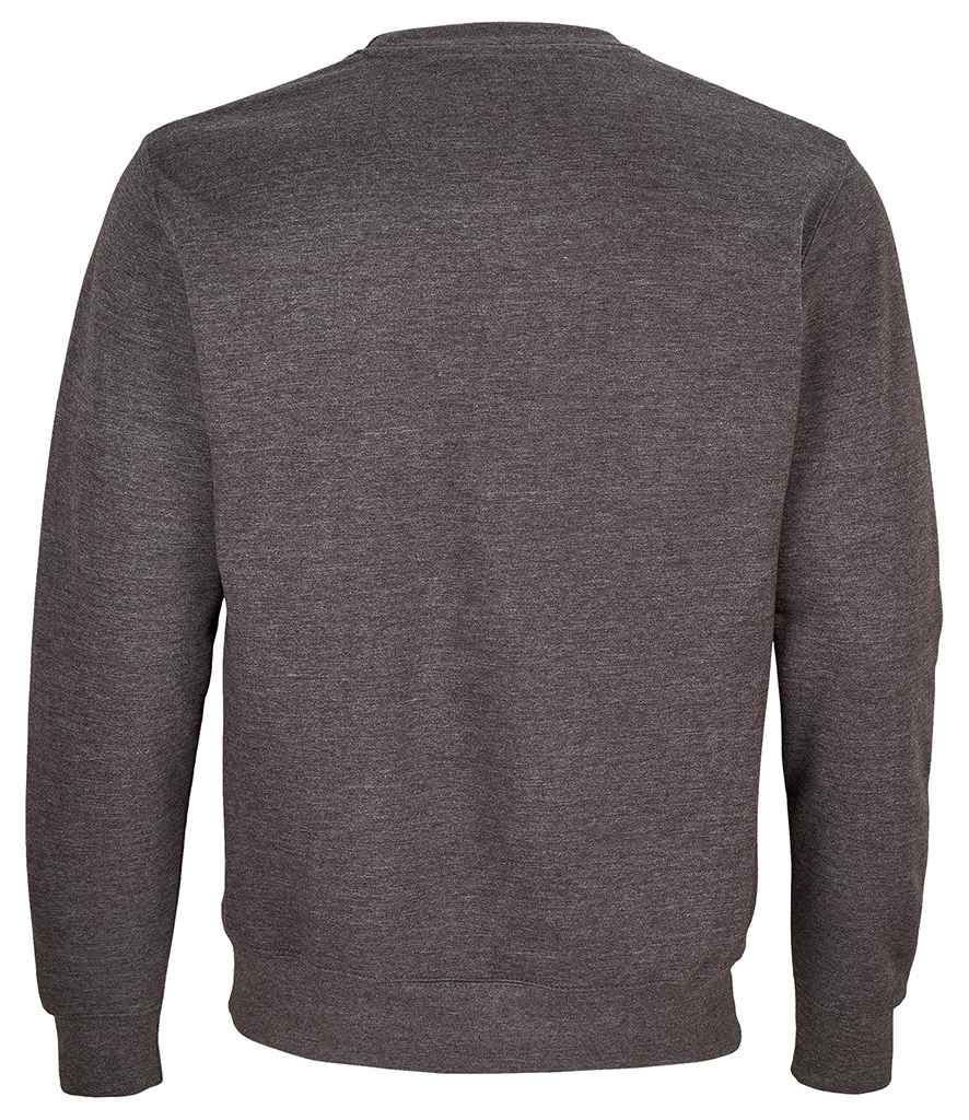 SOL'S Unisex Columbia Sweatshirt - Charcoal Marl