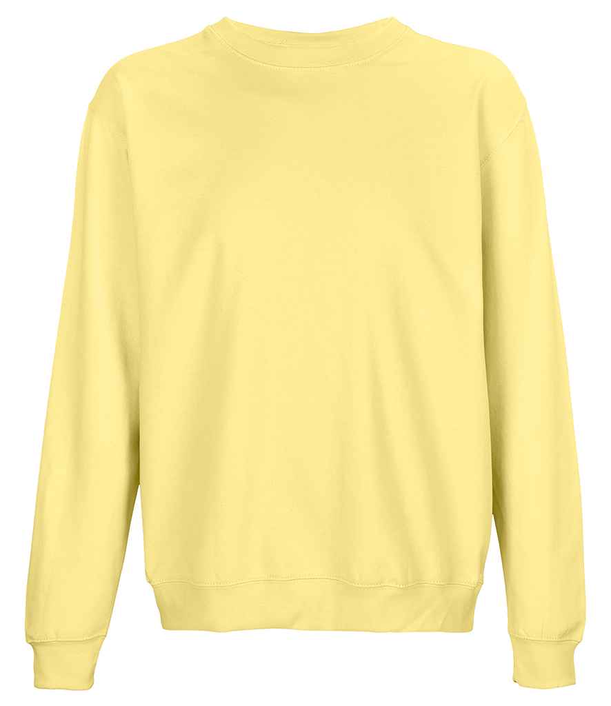 SOL'S Unisex Columbia Sweatshirt - Light Yellow