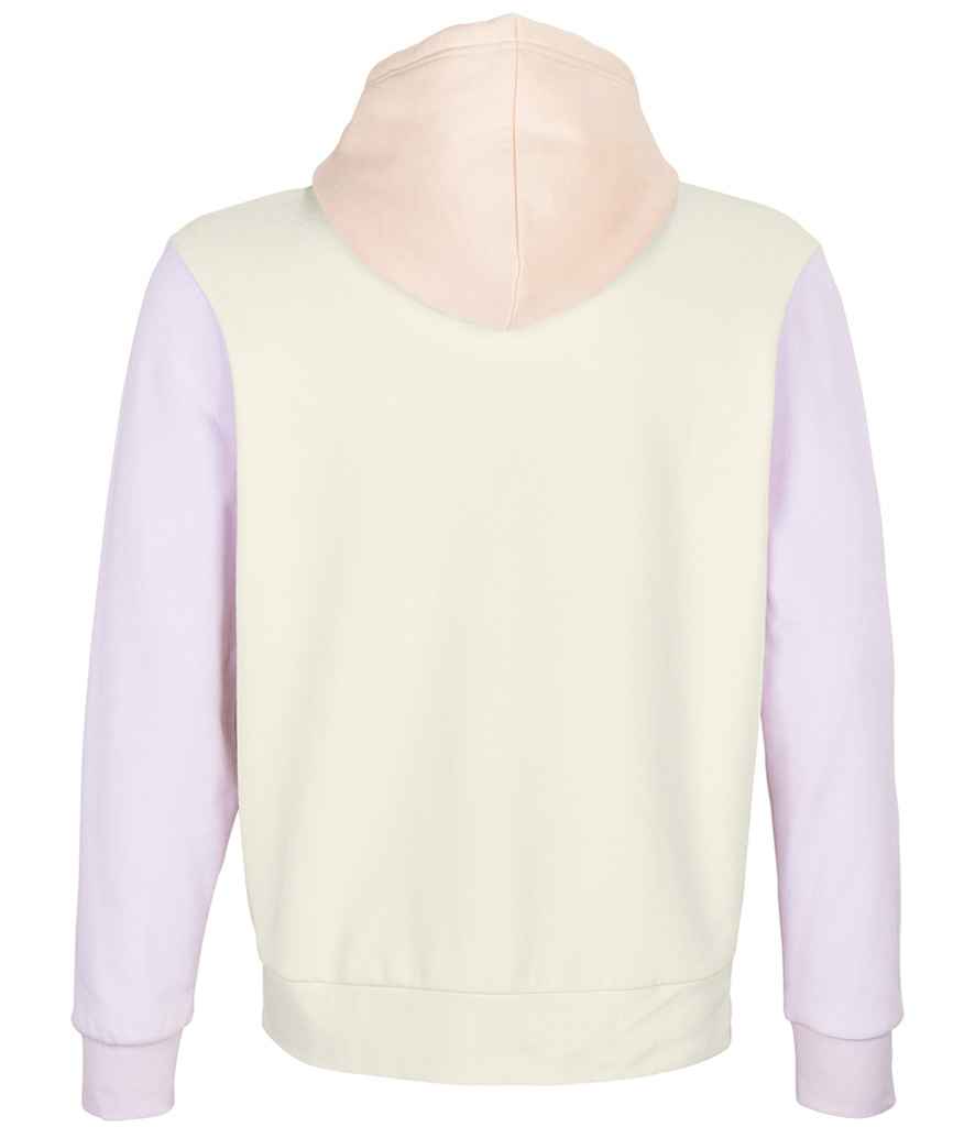 SOL'S Unisex Collins Organic Contrast Hoodie - Off White