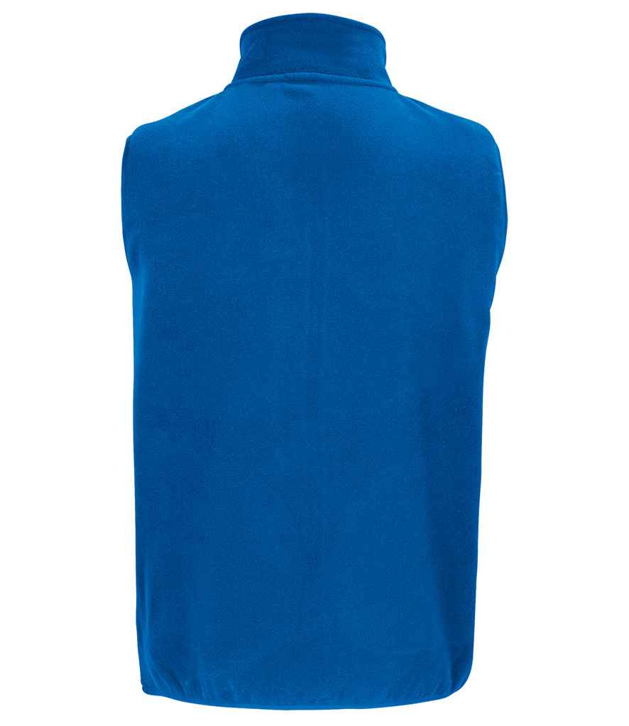 SOL'S Unisex Factor Recycled Micro Fleece Bodywarmer - Royal Blue