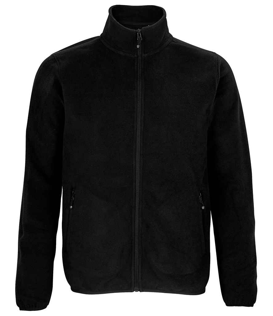 SOL'S Factor Recycled Micro Fleece Jacket - Black