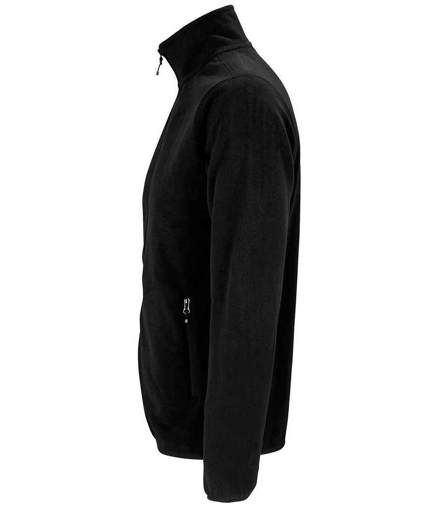 SOL'S Factor Recycled Micro Fleece Jacket - Black