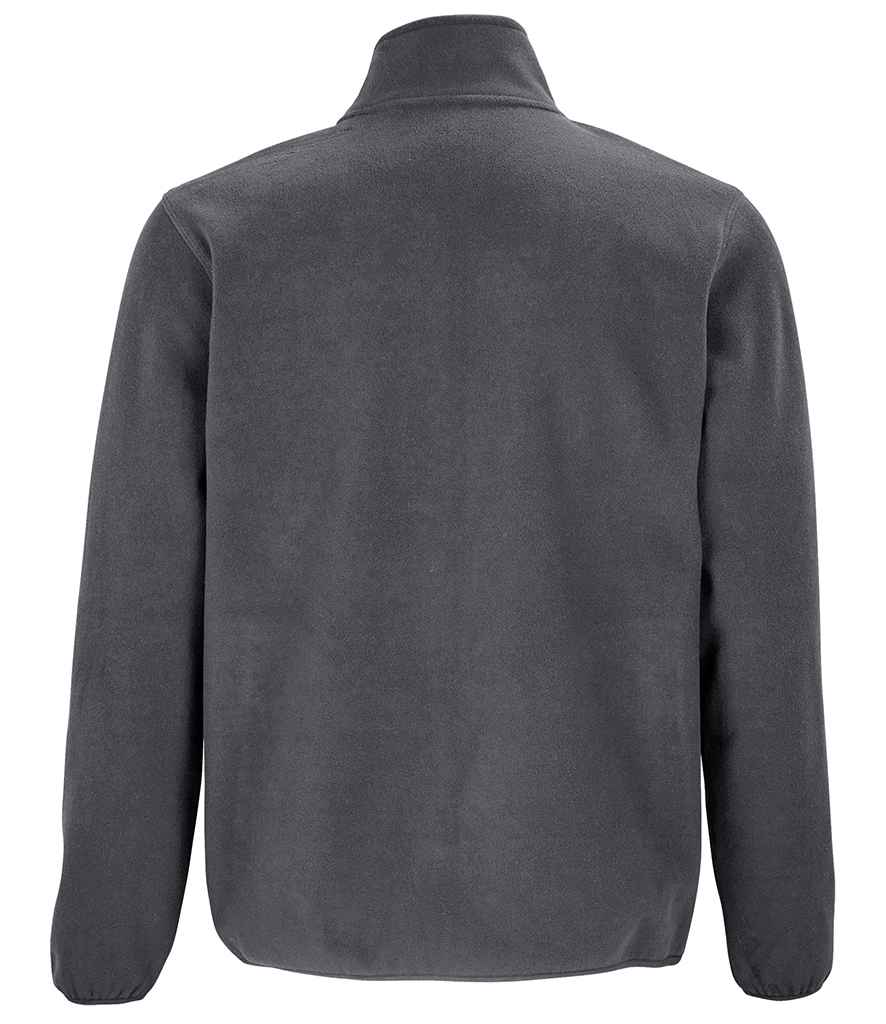 SOL'S Factor Recycled Micro Fleece Jacket - Charcoal