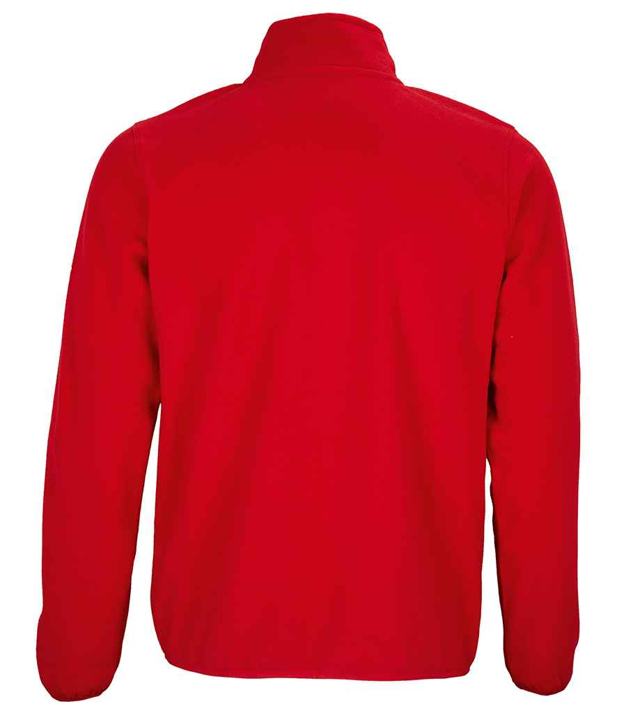 SOL'S Factor Recycled Micro Fleece Jacket - Red