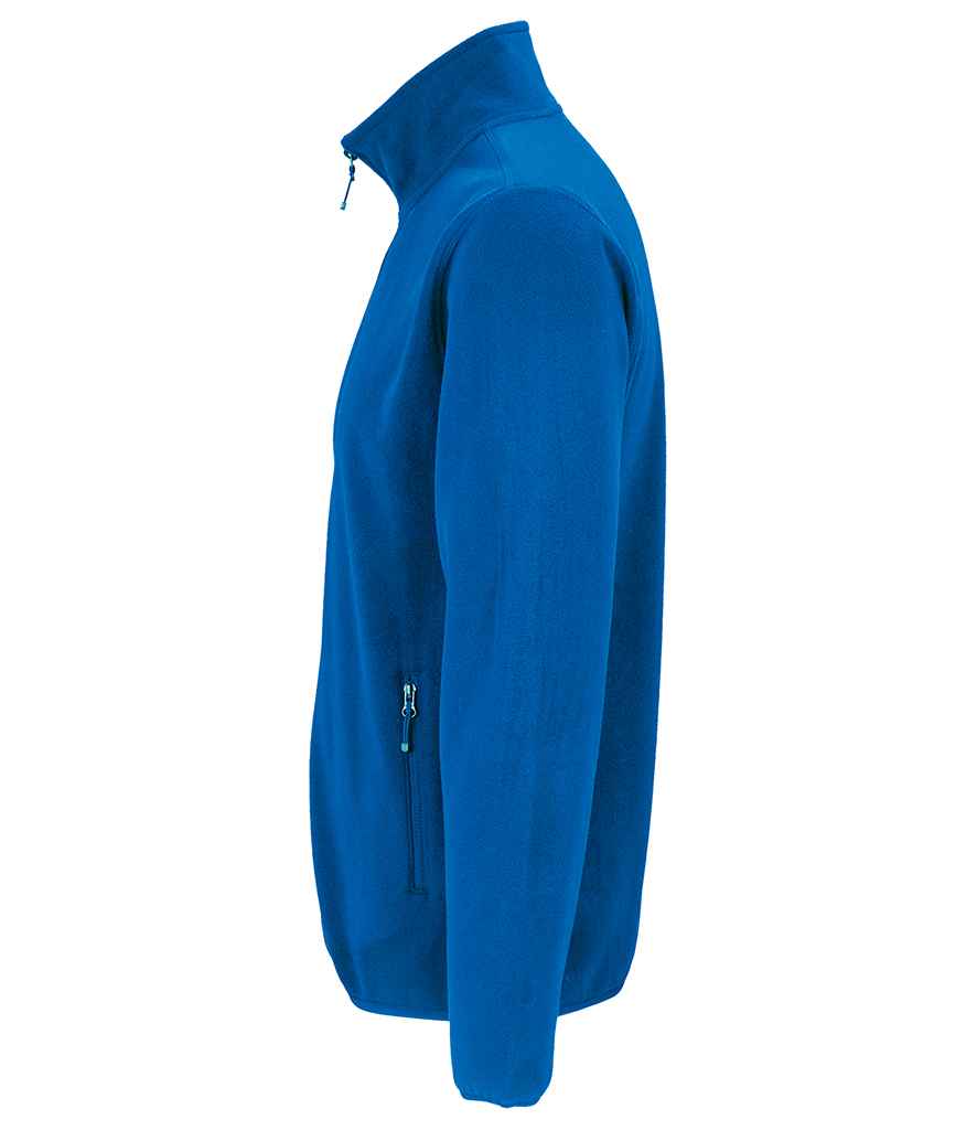 SOL'S Factor Recycled Micro Fleece Jacket - Royal Blue