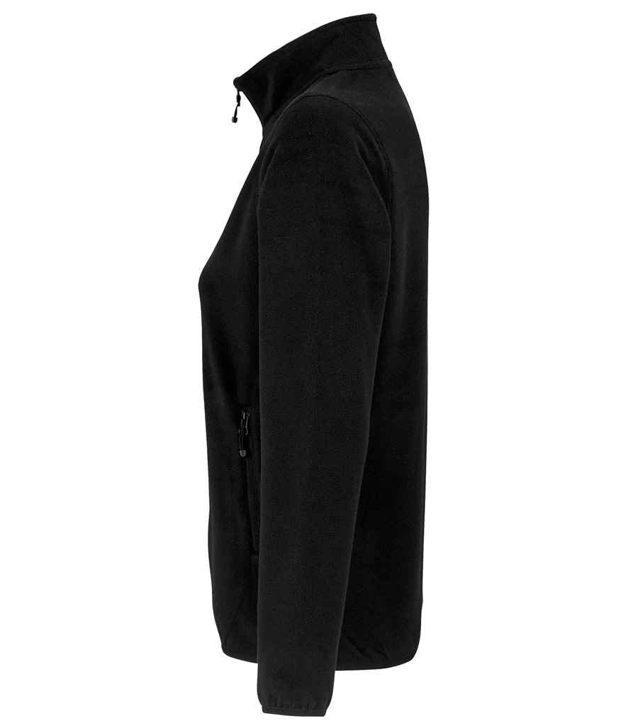 SOL'S Ladies Factor Recycled Micro Fleece Jacket - Black