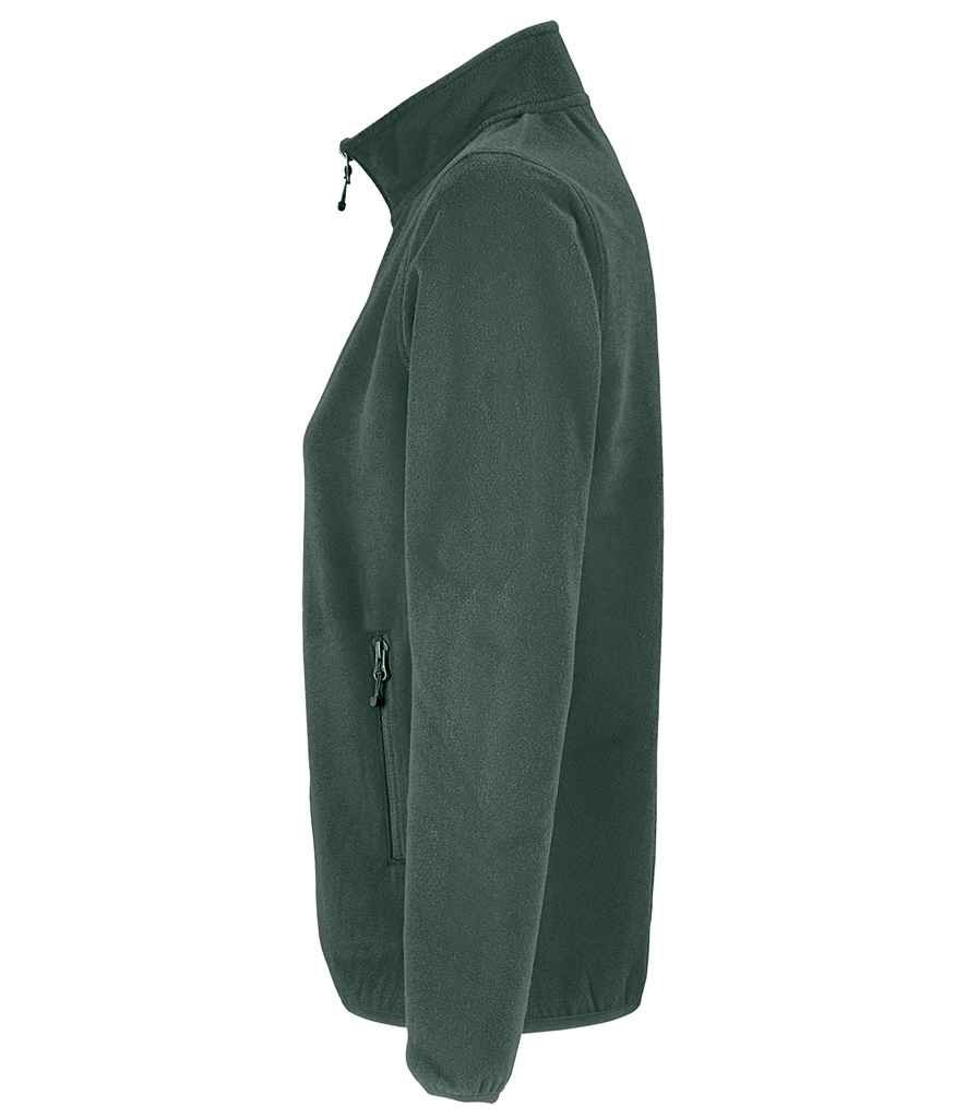 SOL'S Ladies Factor Recycled Micro Fleece Jacket - Forest Green