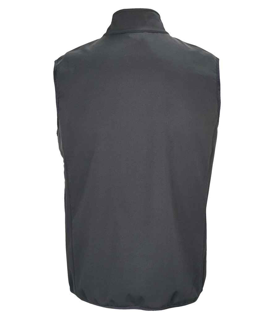 SOL'S Falcon Recycled Soft Shell Bodywarmer - Charcoal