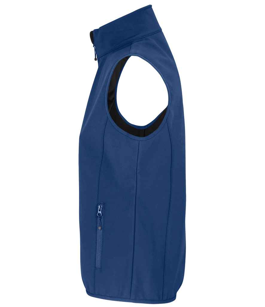 SOL'S Ladies Falcon Recycled Soft Shell Bodywarmer - Abyss Blue
