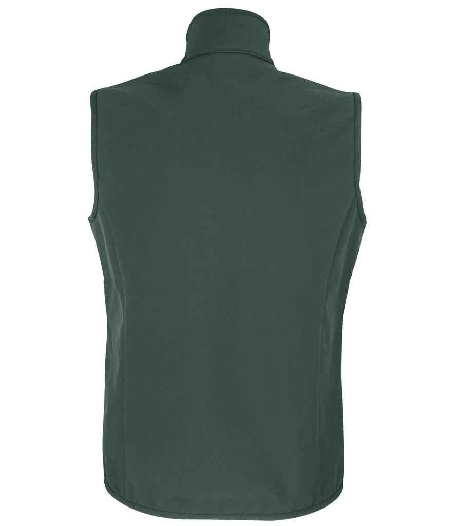 SOL'S Ladies Falcon Recycled Soft Shell Bodywarmer - Forest Green