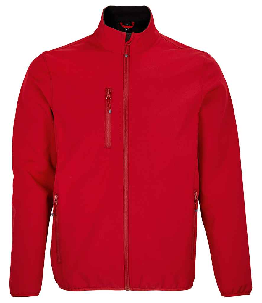 SOL'S Falcon Recycled Soft Shell Jacket - Pepper Red