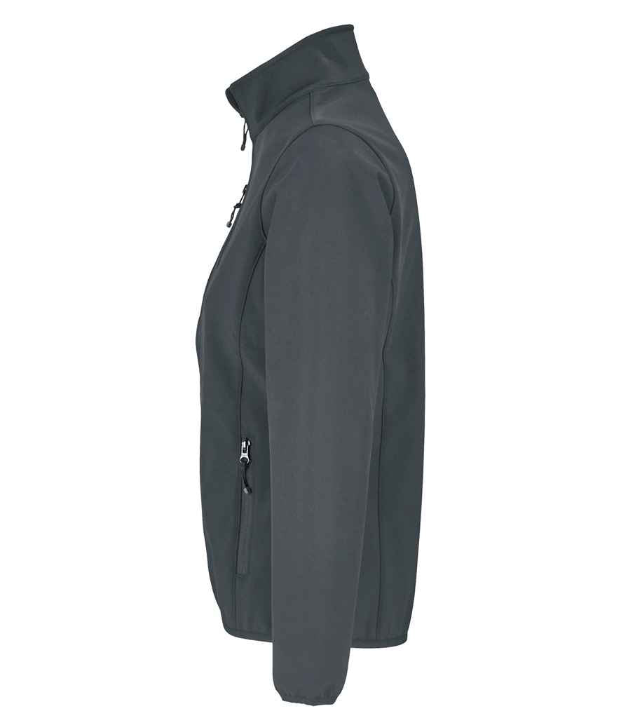 SOL'S Ladies Falcon Recycled Soft Shell Jacket - Charcoal