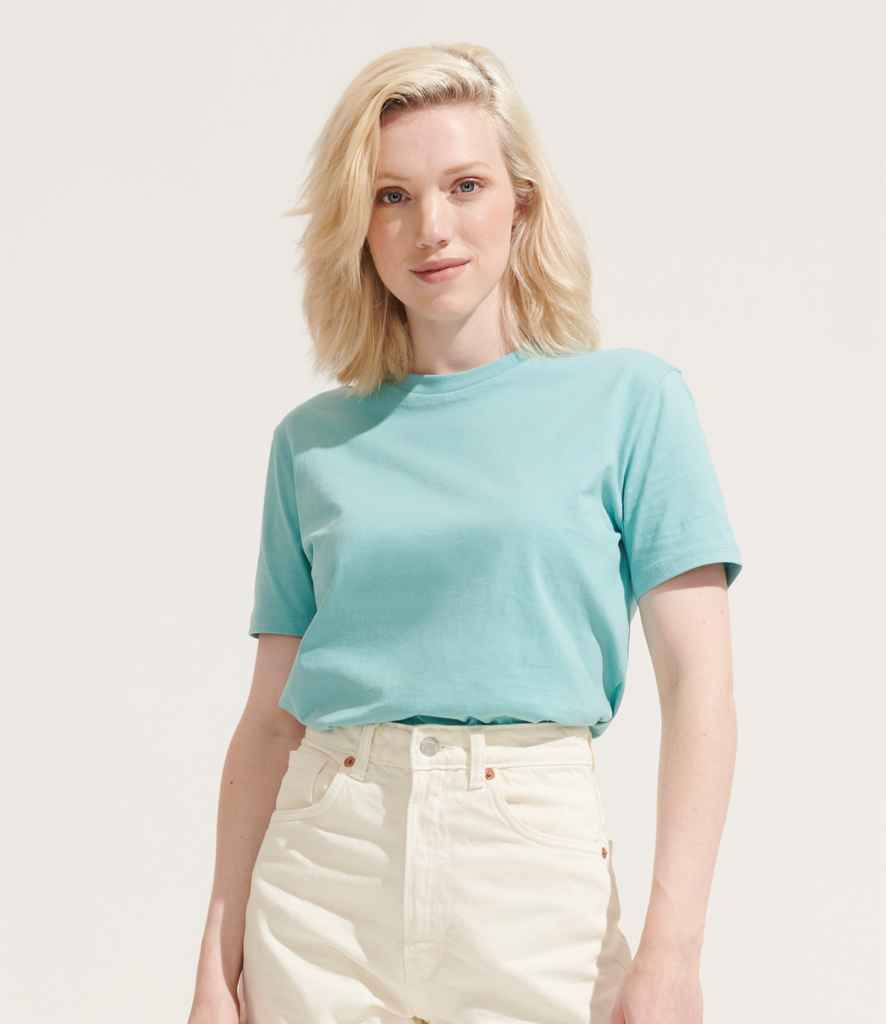 SOL'S Unisex Legend Organic T-Shirt - Arctic Blue