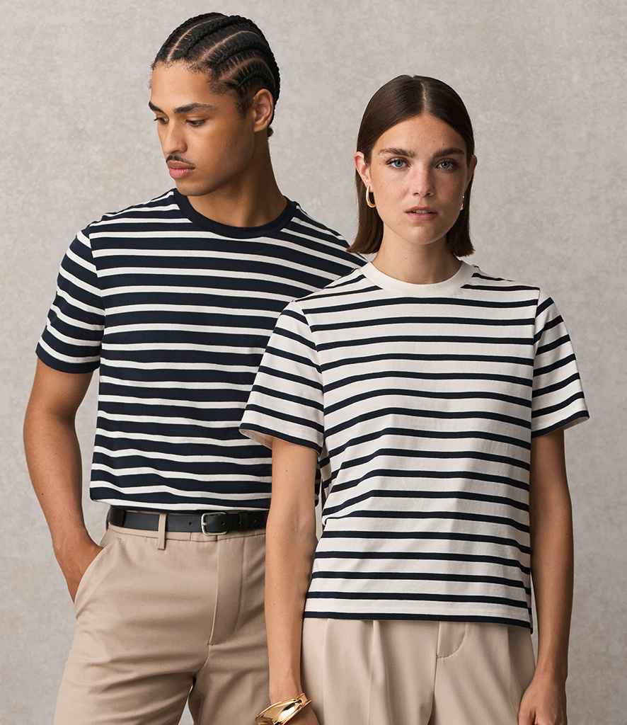 SOL'S Unisex Legend Organic T-Shirt - Navy/Off White