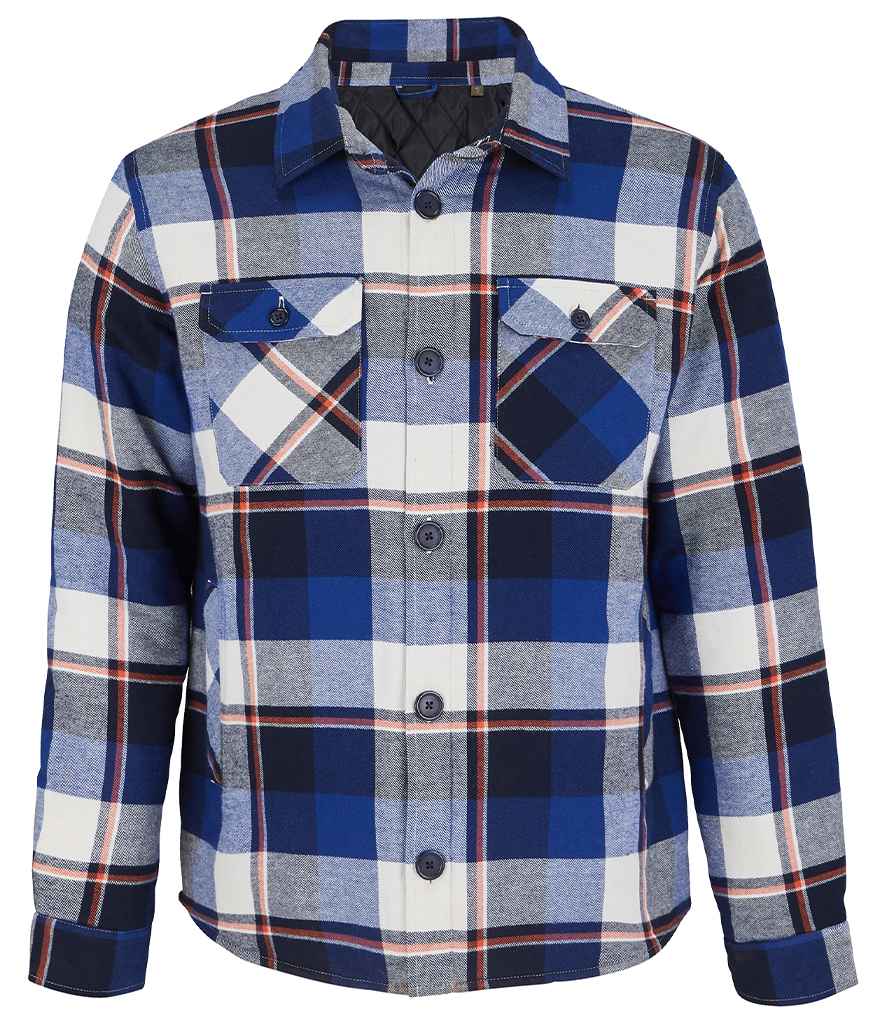 SOL'S Unisex Noah Padded Overshirt - Royal Blue