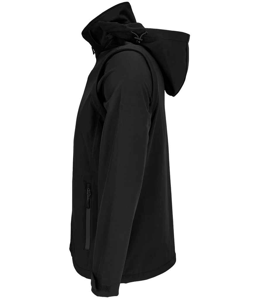 SOL'S Unisex Falcon 3-in-1 Soft Shell Jacket - Black